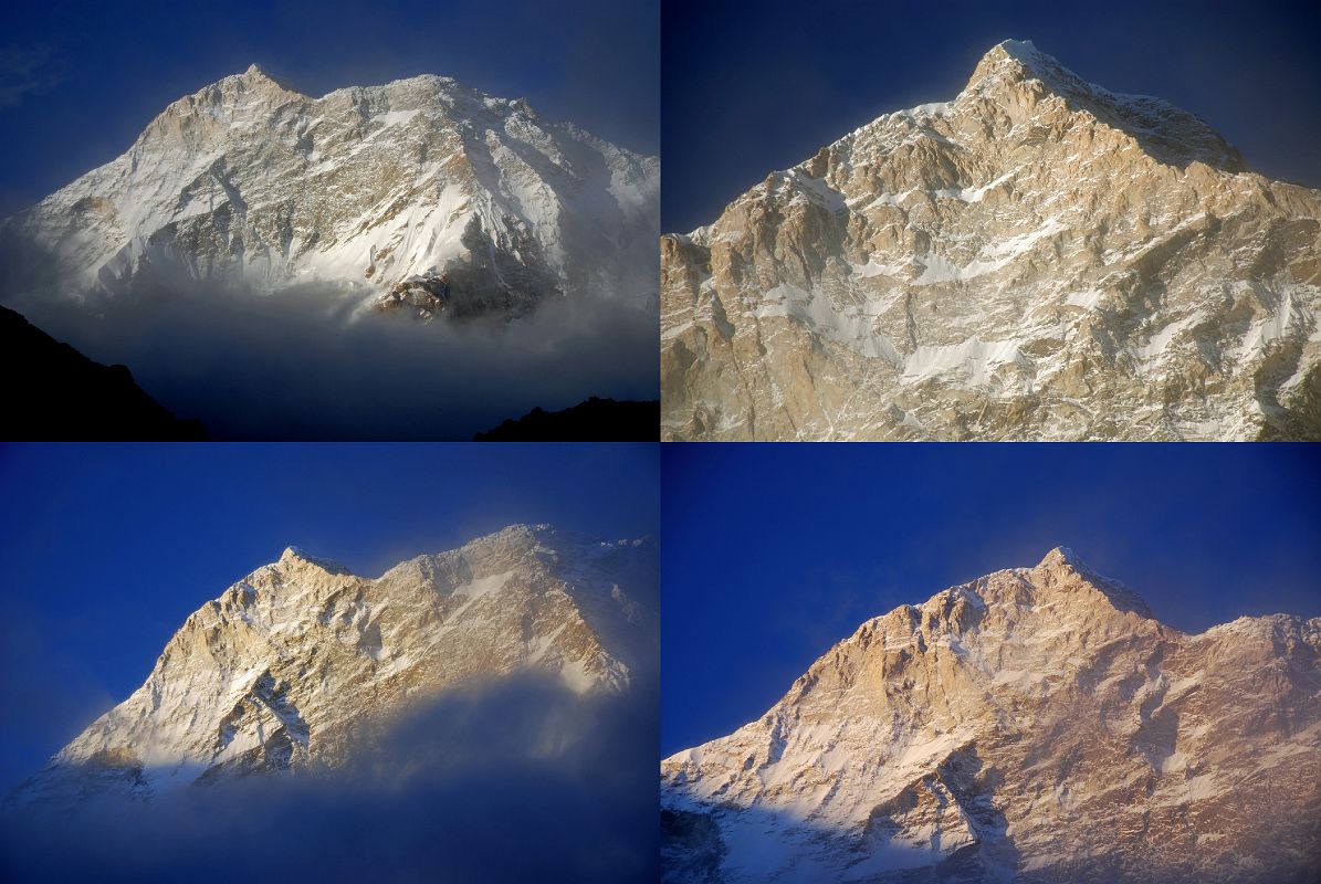 7 15 Makalu At Sunset Begin From Makalu Base Camp South